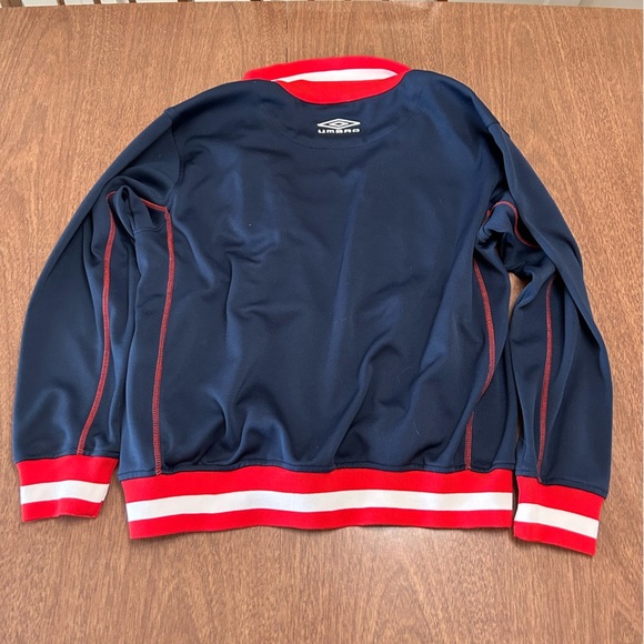 Official Umbro ENGLAND NATIONAL Football TEAM Full Zip Track Jacket Size S - Picture 10 of 10